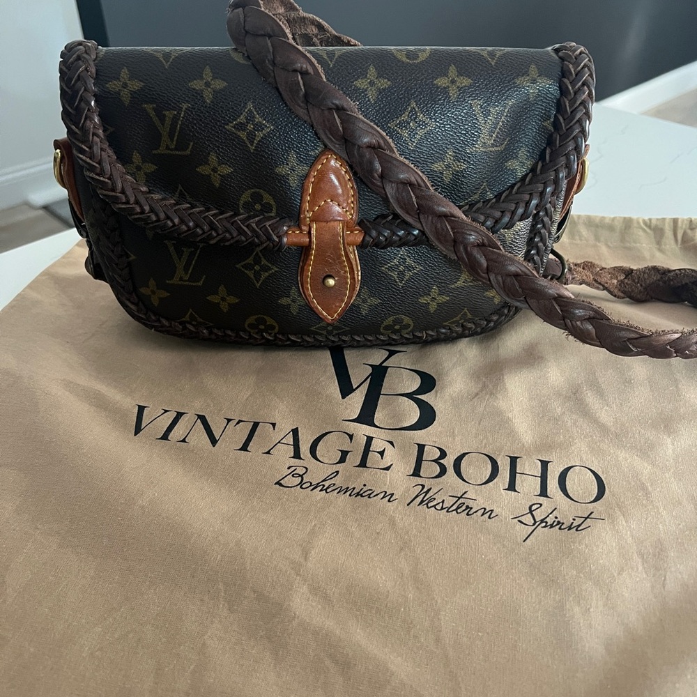 Vintage Boho Bags fringeless crossbody
